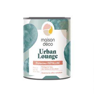 Protecteur Urban lounge, MAISON DECO, protecteur métallisé satiné, 1l