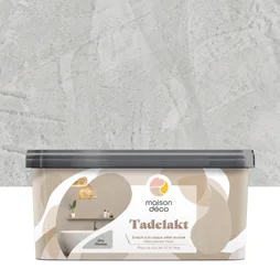 Enduit décoratif Tadelakt MAISON DECO, gris marbre, 5l