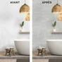 Enduit décoratif Tadelakt MAISON DECO, gris marbre, 5l