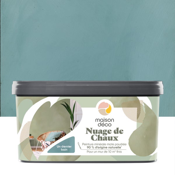 Peinture a effet, Nuage de chaux MAISON DECO, dernier bain, extramat, 2 l