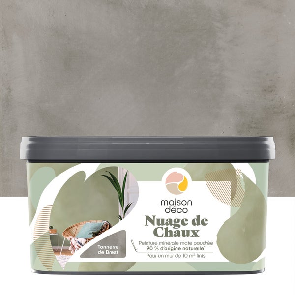 Peinture a effet, Nuage de chaux MAISON DECO, tonnerre brest, extramat, 2 l