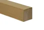 Poteau bois carré naturel Classe 4, l.7 x P.7 x H.180 cm