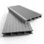Lame de terrasse nina 2400x143x22mm composite gris