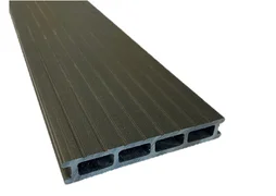 Lame de terrasse nina 2400x143x22mm composite anthracite
