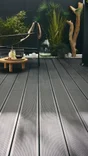 Lame de terrasse nina 2400x143x22mm composite anthracite