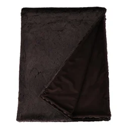 Plaid charlyne brown 130 x 170 cm marron