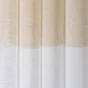 Voilage tamisant RIVEKA naturel blanc beige, 140 x 280 cm