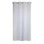 Voilage Isalyne, blanc l.140 x H.280 cm INSPIRE