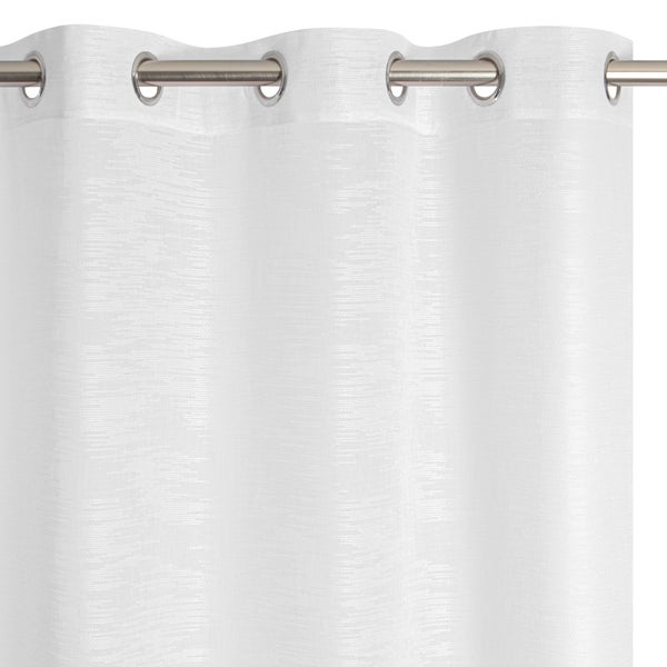  Voilage Maryne, blanc l.140 x H.280 cm INSPIRE 
