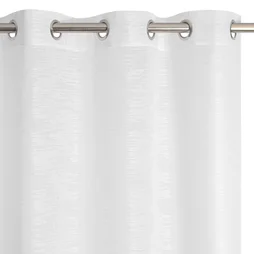  Voilage Maryne, blanc l.140 x H.280 cm INSPIRE 