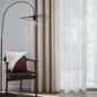  Voilage Maryne, blanc l.140 x H.280 cm INSPIRE 