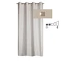 Rideau Liham, beige l.140 x H.280 cm INSPIRE