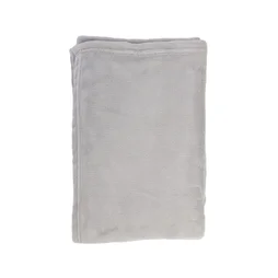 Plaid Kieran , gris l.130 x L.170 cm