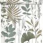 Papier peint intissé Graminé vert