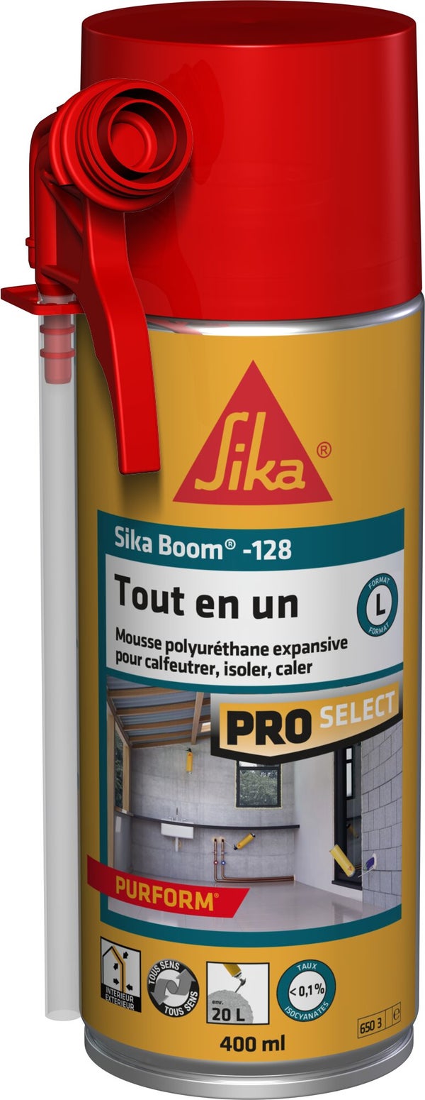 Mousse expansive 691908 SIKA blanc 400