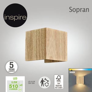Applique led intégrée 1020Lm INSPIRE