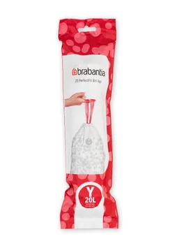 Lot de 20 sacs poubelle code Y 20 litres