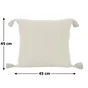 Coussin bryan cream5 45 x 45 cm beige