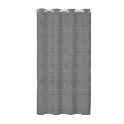 Rideau maille granit 3 140 x 250 cm gris