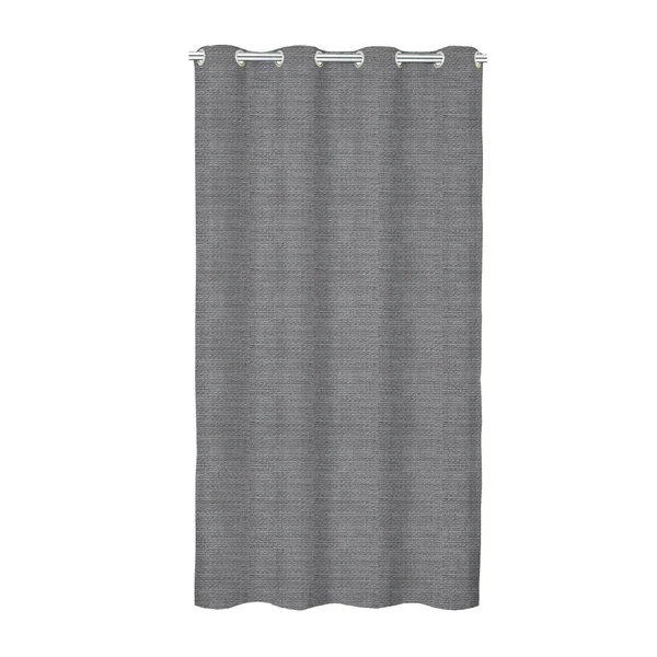 Rideau maille granit 3 140 x 250 cm gris