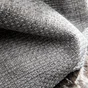 Rideau maille granit 3 140 x 250 cm gris