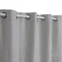 Rideau lidia ash 3 6 140 x 280 cm gris