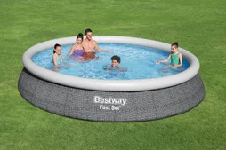 Piscine hors-sol Fast Set avec pompe, L.457 x H.84 cm, rondE