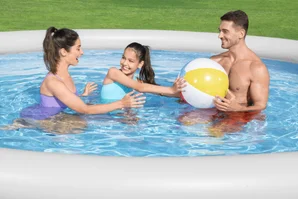 Piscine hors-sol Fast Set avec pompe, L.457 x H.84 cm, rondE
