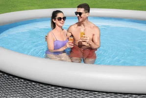 Piscine hors-sol Fast Set avec pompe, L.457 x H.84 cm, rondE