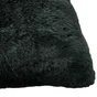 Coussin Swanny imitation fourrure, vert émeraude Emerald, 45 x 45 cm INSPIRE