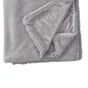 Plaid enalie granit 5 130 x 180 cm gris
