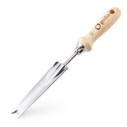 Couteau désherbeur, manche en bois, GEOLIA