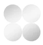 Set de 4 miroirs ronds diamètre20cm