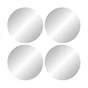 Set de 4 miroirs ronds diamètre 15cm