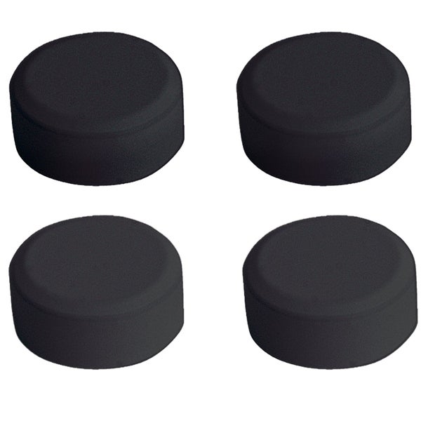 Fixations miroirs rondes noires