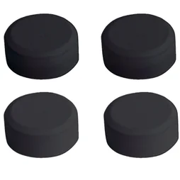 Fixations miroirs rondes noires
