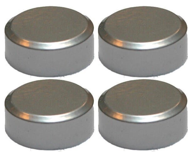 Fixations miroirs rondes aluminium