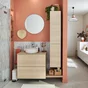 Miroir bords polis diam. 60 cm
