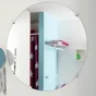 Miroir bords polis diam. 60 cm