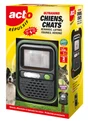 Répulsif ultrasons à piles pour chiens, chats, renards, lapins, fouines et hérons, ACTO