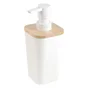 Distributeur de savon plastique, SENSEA, blanc