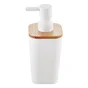 Distributeur de savon plastique, SENSEA, blanc