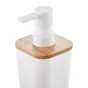 Distributeur de savon plastique, SENSEA, blanc