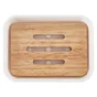 Porte-savon plastique SENSEA Scandi, blanc