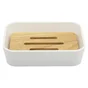 Porte-savon plastique SENSEA Scandi, blanc