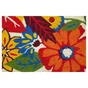 Tapis coloris assortis rectangulaire, l.40 x L.60 cm Flowers