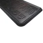 Tapis noir rectangulaire, l.40 x L.70 cm Bac à chaussures