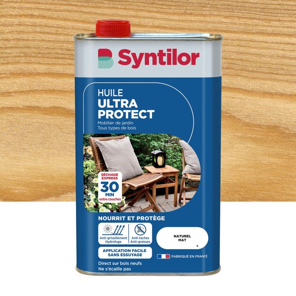 Huile SYNTILOR ultra protect 1L naturel