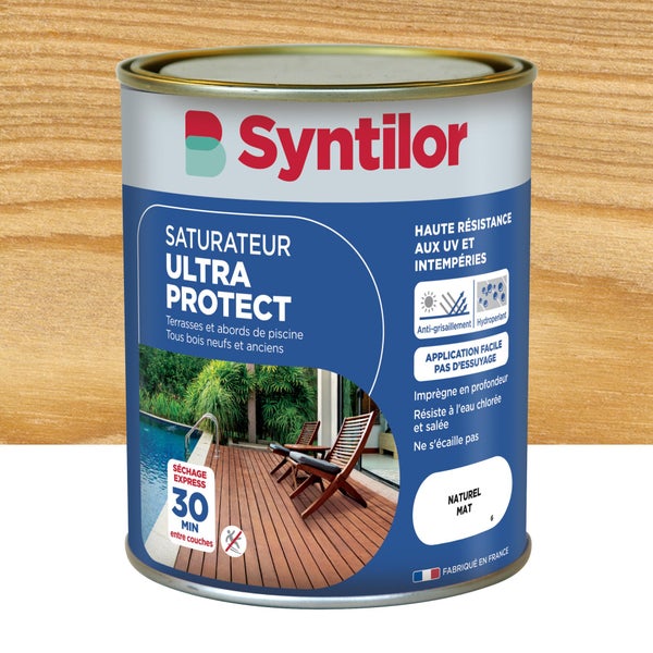 Saturateur ultra PROTECT SYNTILOR, naturel, mat 0.75 L