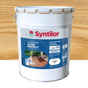 Saturateur pour bois extérieur SYNTILOR Ultra protect naturel mat 10 l